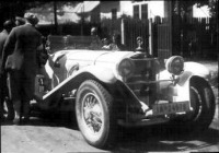 Ретро автомобили - Mercedes-Benz SSK спортивный 2-местный родстер (год выпуска 1929)