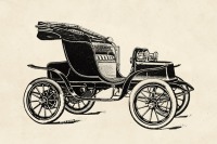 Ретро автомобили - Detroit Electric 1907г.