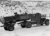 Ретро автомобили - Колымская трасса, Газогенераторный автомобиль ЗИС-21. 1940
