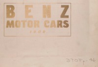 Ретро автомобили - Легковые автомобили Бенц, 1909