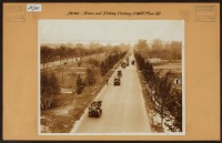 Ретро автомобили - Автомобили на дороге Уайт Плейнс в Бронксе, 1914