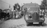 Ретро автомобили - Луцьк. Військові авто в часи Другої світової війни.