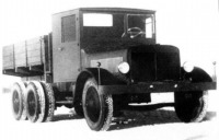Ретро автомобили - Двухмоторный трехосный грузовик  ЯГ-НАМИ-2М