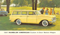 Ретро автомобили - Американский Рамблер Универсал 1961