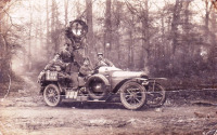 Ретро автомобили - Прожекторные установки на автомобилях периода Первой мировой войны