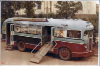 Ретро автомобили - Передвижной детский кинотеатр на базе автобуса ЗИС-155