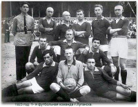 Луганск - 1923 год.1-я футбольная  команда г.Луганска