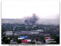 Луганск - Луганск бомбят