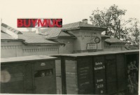 Россия - Железнодорожный вокзал станции Сарабуз во время немецкой оккупации 1941-1944 гг в Великой Отечественной войне