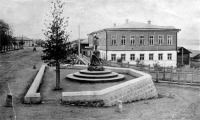Кушва - Памятник императору Александру III в центре Кушвы