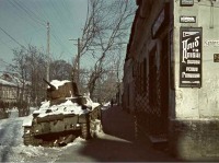 Полтава - Подбитый танк