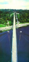 Житомир - Пешеходный подвесной мост через р.Тетерев