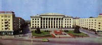 Житомир - Панорама площади Ленина.