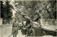 Житомир - Генерал-фельдмаршалы Браухич и Рейхенау в оккупированном Житомире, август 1941
