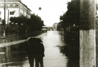 Житомир - Улица Театральная в дождливый день