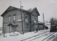 Смоленская область - Железнодорожный вокзал станции Серго-Ивановская в годы оккупации в 1941-1944 гг.