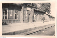 Смоленск - Железнодорожный вокзал станции Гнездово во время немецкой оккупации 1941-1943 гг в Великой Отечественной войне