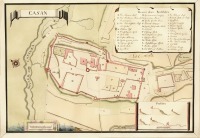 Казань - План Казанской крепости, 1750 год