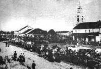 Осташков - Рыночный день в Осташкове. Конец 1930-х