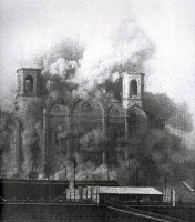 Москва - Взрыв храма Христа спасителя.