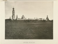 Москва - Общий вид монастыря в 1882 году, фото из альбома Н. А. Найденова