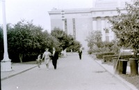 Москва - 1961 г, Москва, ВДНХ, на одной из аллей