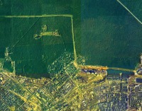 Москва - район Метрогородок. Вид со спутника