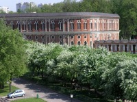 Москва - Царицыно. Вид с колокольни в сторону Хлебного дома