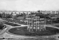  - Кавказский бульвар, осень 1972 г. строительство универсама.