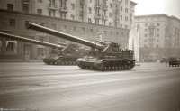 Москва - «Конденсаторы» по пути на парад 1957, Россия, Москва,