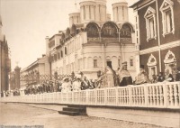 Москва - Шествие Их Императорских Величеств из Успенского собора в Чудов монастырь 30 мая 1912 года 1912, Россия, Москва,