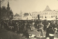 Москва - Торговля на Красной площади.1890 год.