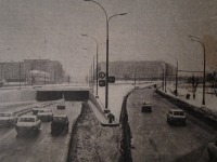 Москва - Тонель на развилке Каширского и Варшавского шоссе