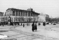 Москва - Вид на Китайгородскую стену с Варварской площади 1925—1930, Россия, Москва,