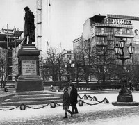 Москва - Известия, начало 70-х 1971—1972, Россия, Москва,