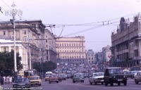 Москва - Театральный проезд. Вид на площадь Дзержинского 1985, Россия, Москва,
