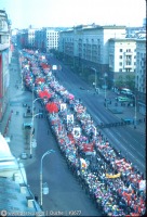 Москва - Демонстрация на улице Горького 1989, Россия, Москва,
