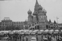 Москва - Караван американских туристов в Москве 1964, Россия, Москва,