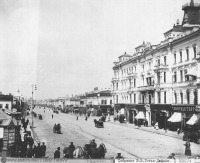 Москва - 1-я Тверская-Ямская улица от Триумфальной площади 1895—1900, Россия, Москва,