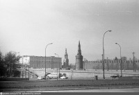 Москва - Въезд на Москворецкий мост 1978, Россия, Москва,
