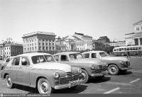 Москва - Послевоенное такси 1949—1952, Россия, Москва,