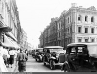 Москва - Тверская улица. Магазин «Елисеевский» 1939, Россия, Москва,