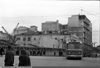 Москва - Снос кинотеатра «Центральный» на Пушкинской площади 1965—1968, Россия, Москва,