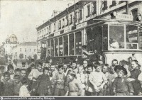 Москва - Один из первых московских трамваев 1903, Россия, Москва,