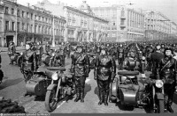 Москва - Мотоциклисты 1951, Россия, Москва,