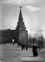 Москва - Кремль. Боровицкие ворота 1910, Россия, Москва,