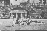 Москва - Грот «Руины» в Александровском саду 1920, Россия, Москва,