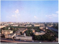 Москва - Панорама с Водовзводной башни Кремля 1978—1980, Россия, Москва,