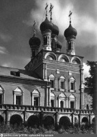 Москва - Высоко-Петровский монастырь. Трапезная церковь Сергия Радонежского 1965—1970, Россия, Москва,