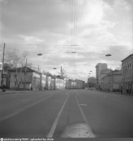 Москва - Каляевская улица в сторону Садового кольца 1980, Россия, Москва,